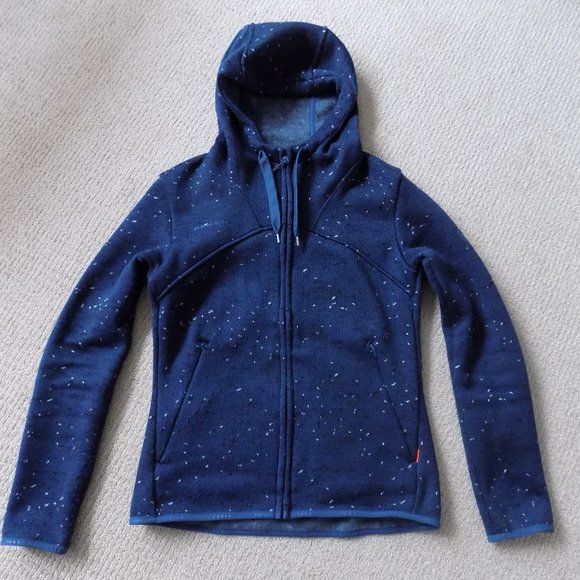 MAMMUT CHAMUERA ML HOODED JACKET SWEATSHIRT WING TEAL BLUE - Picture 2 of 12